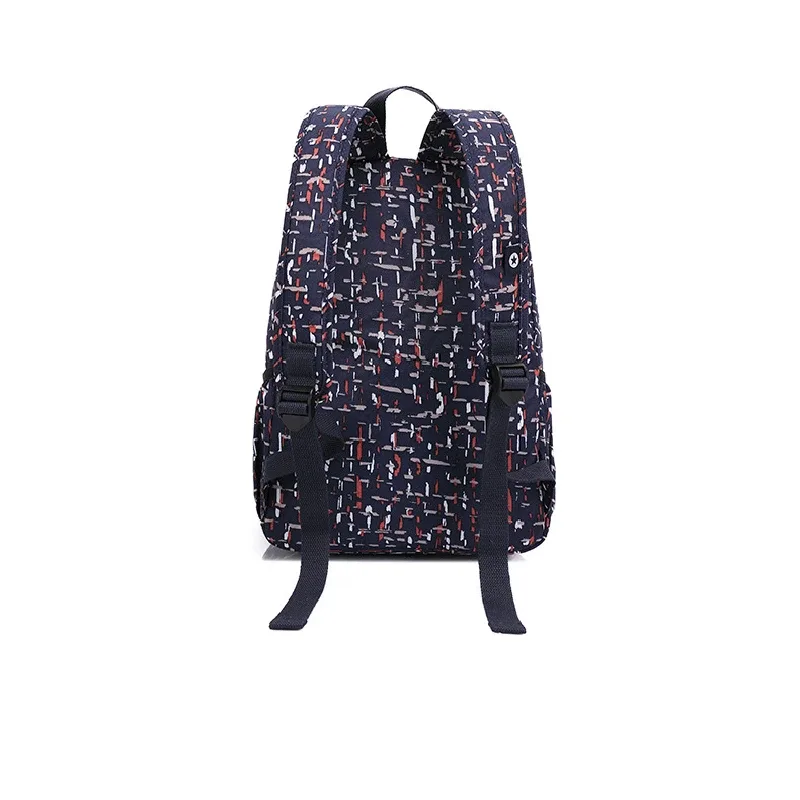 TEGAOTE noir bleu violet Nylon fleur motif mode décontracté A4 fille garçon femmes hommes école sac à dos léger sac de voyage M1318