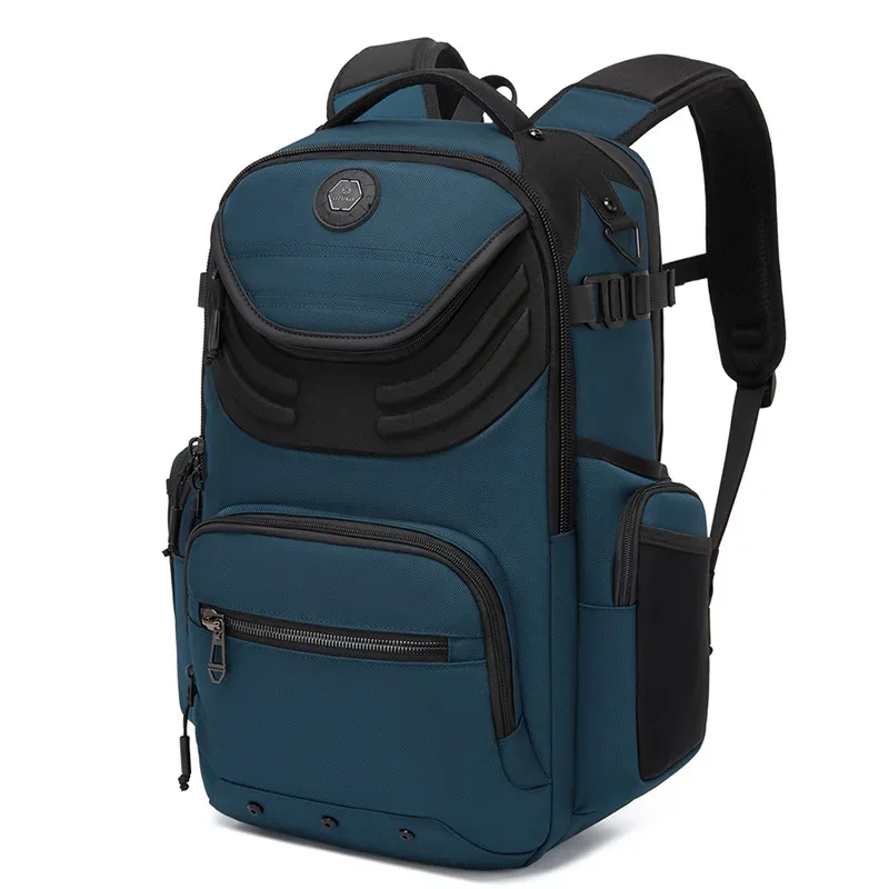 ozuko – sac à dos professionnel pour hommes, sac à dos pour ordinateur, étanche, grande capacité, simple, haut de gamme, pour les déplacements, cartable d'école