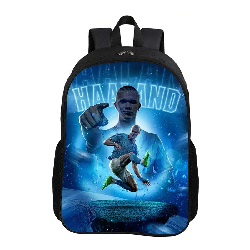 sac à dos haaland, fournitures scolaires, sac de voyage, sac à dos de sport pour enfants, sac à dos de football, sac à dos de star du football, meilleur cadeau