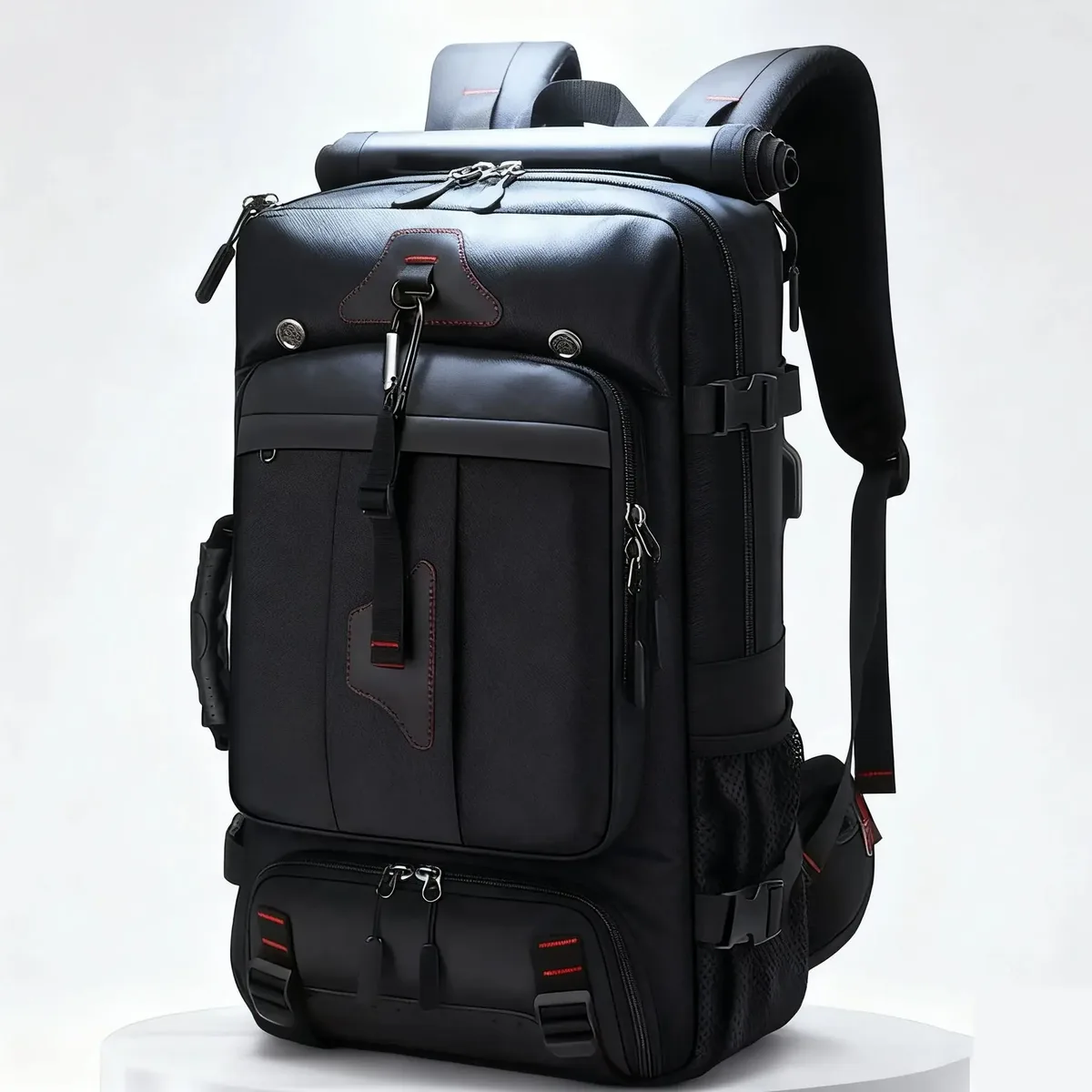 sacs à dos de voyage pour hommes et femmes, sac à dos surdimensionné de 60 à 70 litres, sac de voyage convertible durable, avec compartiment pour chaussures