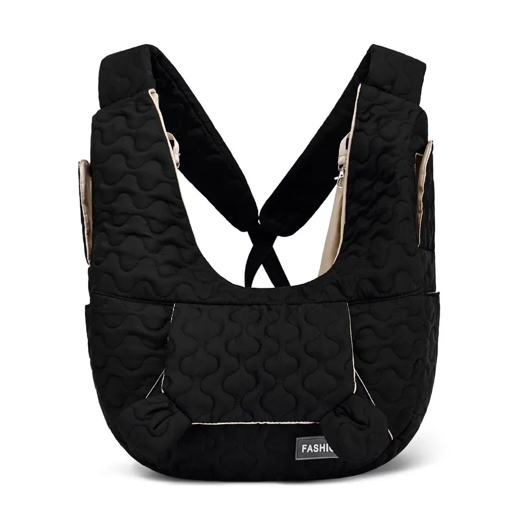 sac de transport pour chien portable de haute qualité, grande capacité, imperméable, sac à dos pour chat, sac de poitrine souple et durable pour animaux de compagnie, utilisation en extérieur