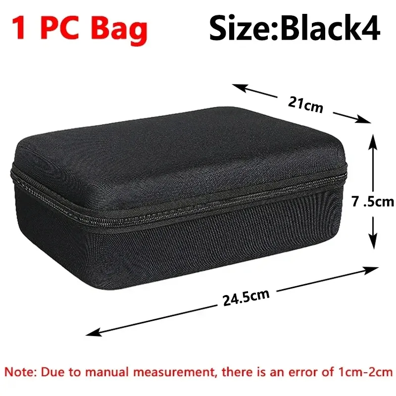 sac de rangement portable, sac à dos eva, petit sac de voyage à fermeture éclair, sac de protection pour outils d'extérieur, organisateur d'accessoires de 6 tailles, e58e68