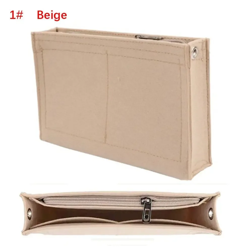 sac d'insertion en feutre, sac de rangement durable, support de sac à main, organisateur de doublure intérieure portable