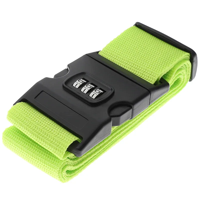 1 sangle de fixation en nylon durable pour bagages, valises, voyages, avec verrouillage sécurisé antivol