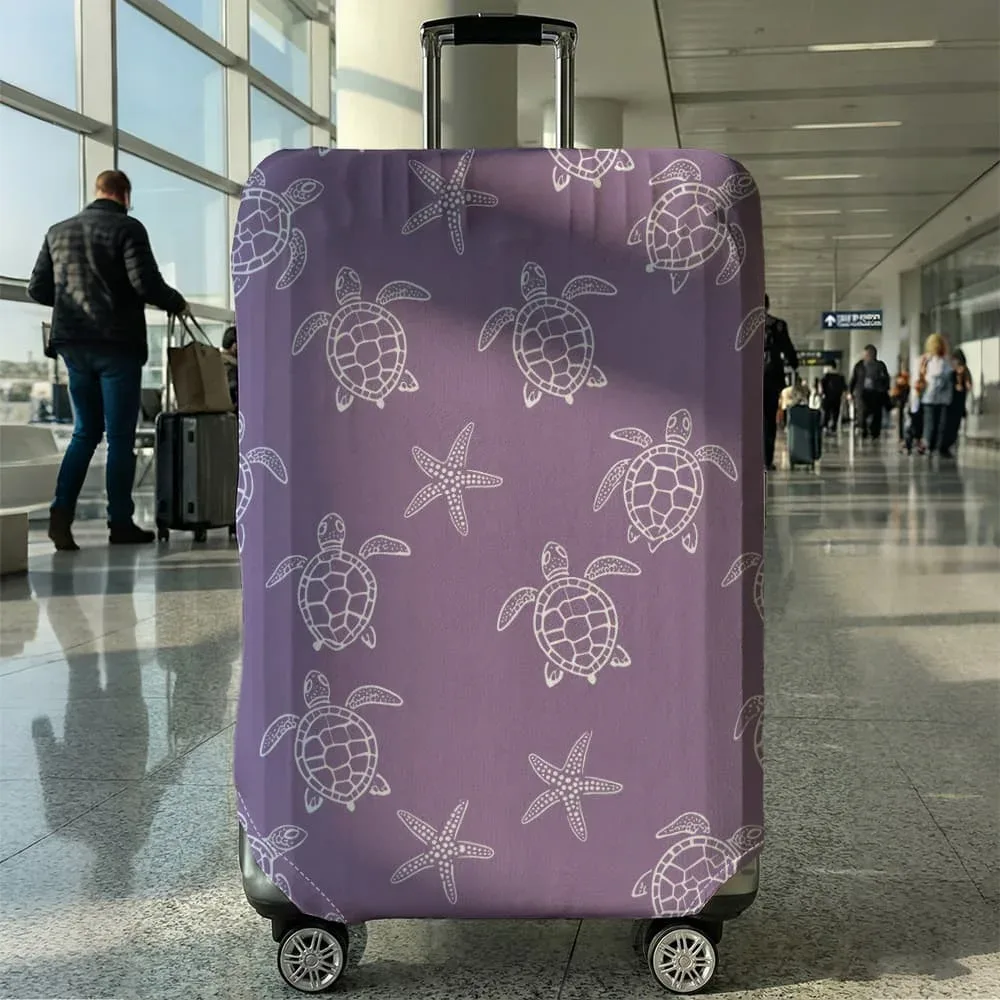 housse de protection pour bagages turtle starfish, adaptée aux bagages de 18 à 32 pouces, protège-poignées de bagages, accessoires de voyage