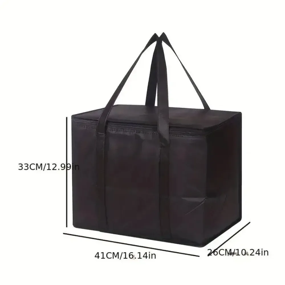 sac isotherme de voyage extra large 31l, glacière de camping, sac de pique-nique, sac isotherme pour boissons et glace, sac de rangement pour aliments et boissons