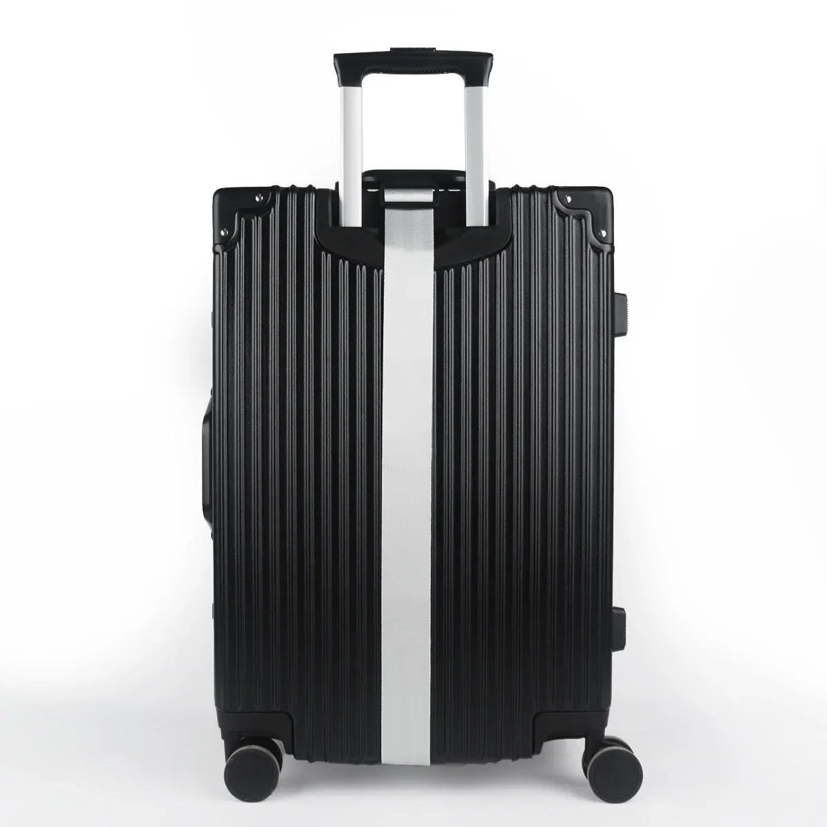 sangle de bagage en nylon épaissi avec cadenas tsa à combinaison, ceinture de fixation réglable pour sac de voyage et bagage à main