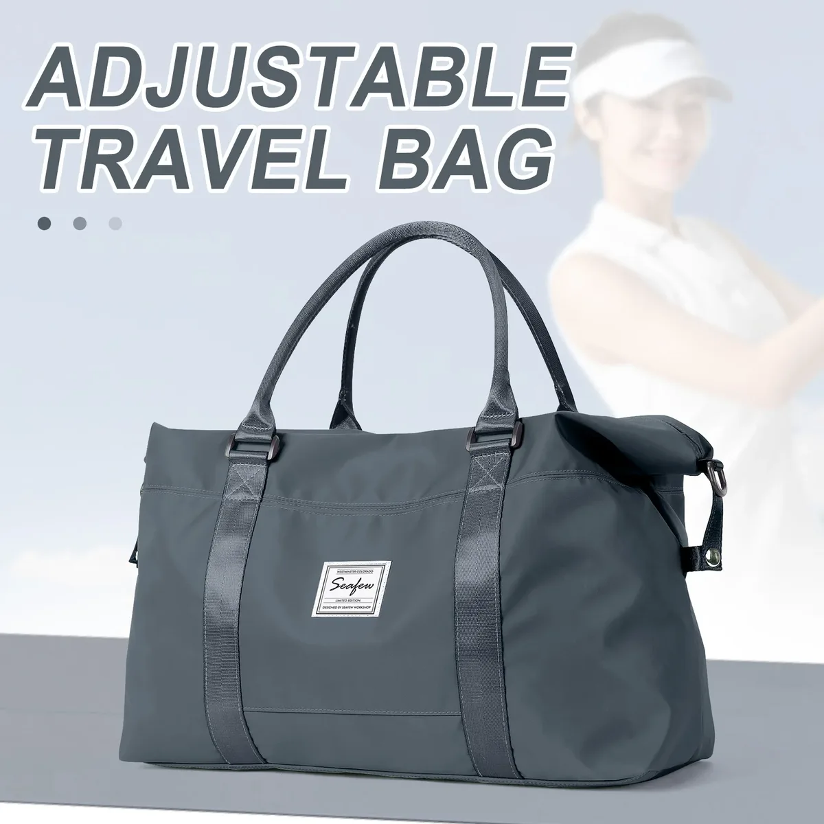 easyjet sac de cabine 45x36x20 sac de voyage hommes femmes grande capacité bagage à main courte distance voyage week-end sac de nuit polochon
