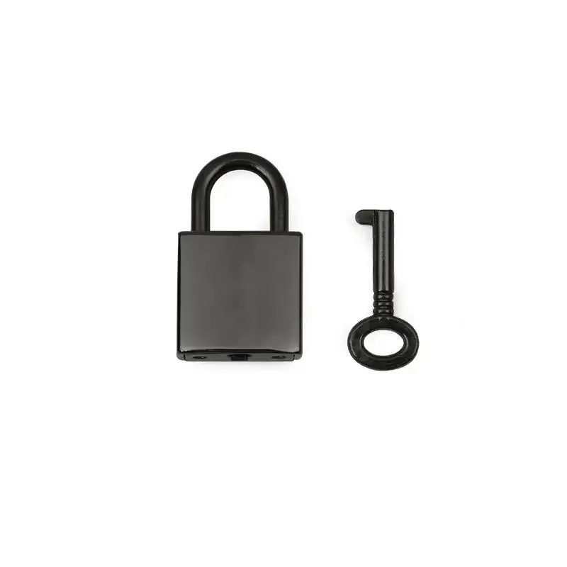 cadenas miniatures en métal de haute qualité avec clé pour bagages, boîte à bijoux, boîte de rangement, journal, valise, sac – ensemble de cadenas