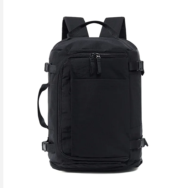 sac à dos de voyage léger en nylon imperméable, grand compartiment extensible pour chaussures, sac à dos de randonnée et d'alpinisme, sac pour ordinateur portable pour voyages d'affaires