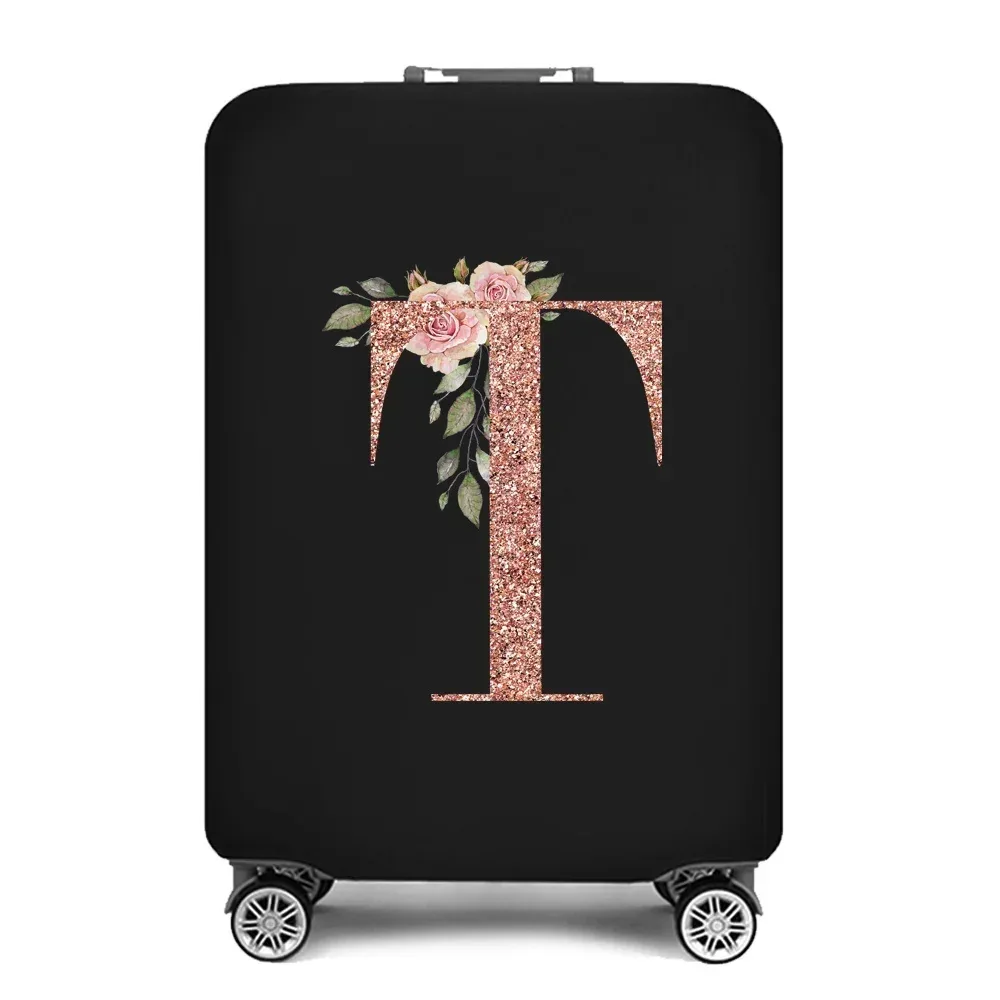 housses de protection pour bagages extensibles 18-32, housse de protection pour valise de voyage, série or rose, housses anti-poussière, organisateur de voyage