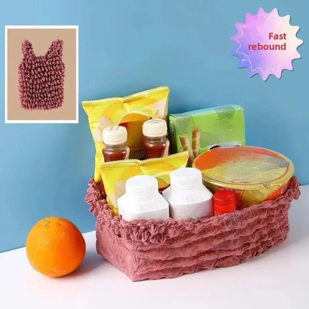 1 sac mini, grande capacité, pour le shopping, extensible et pliable, sac de rangement plissé, sac à bulles élastique à expansion magique