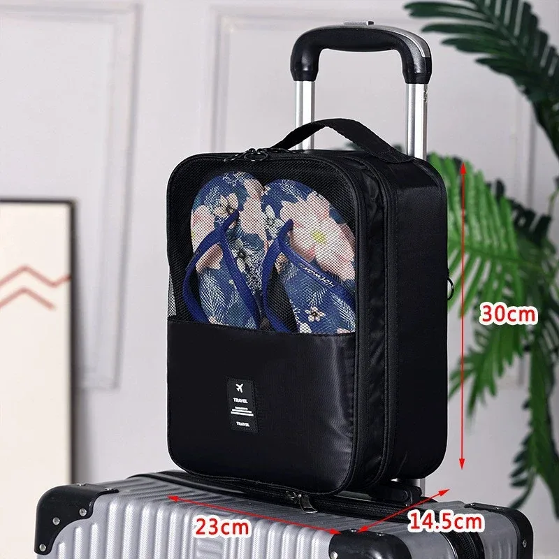 sac de rangement pour chaussures de grande capacité — organisateur portable pour voyages et déplacements professionnels, étui et housse anti-poussière pour chaussures