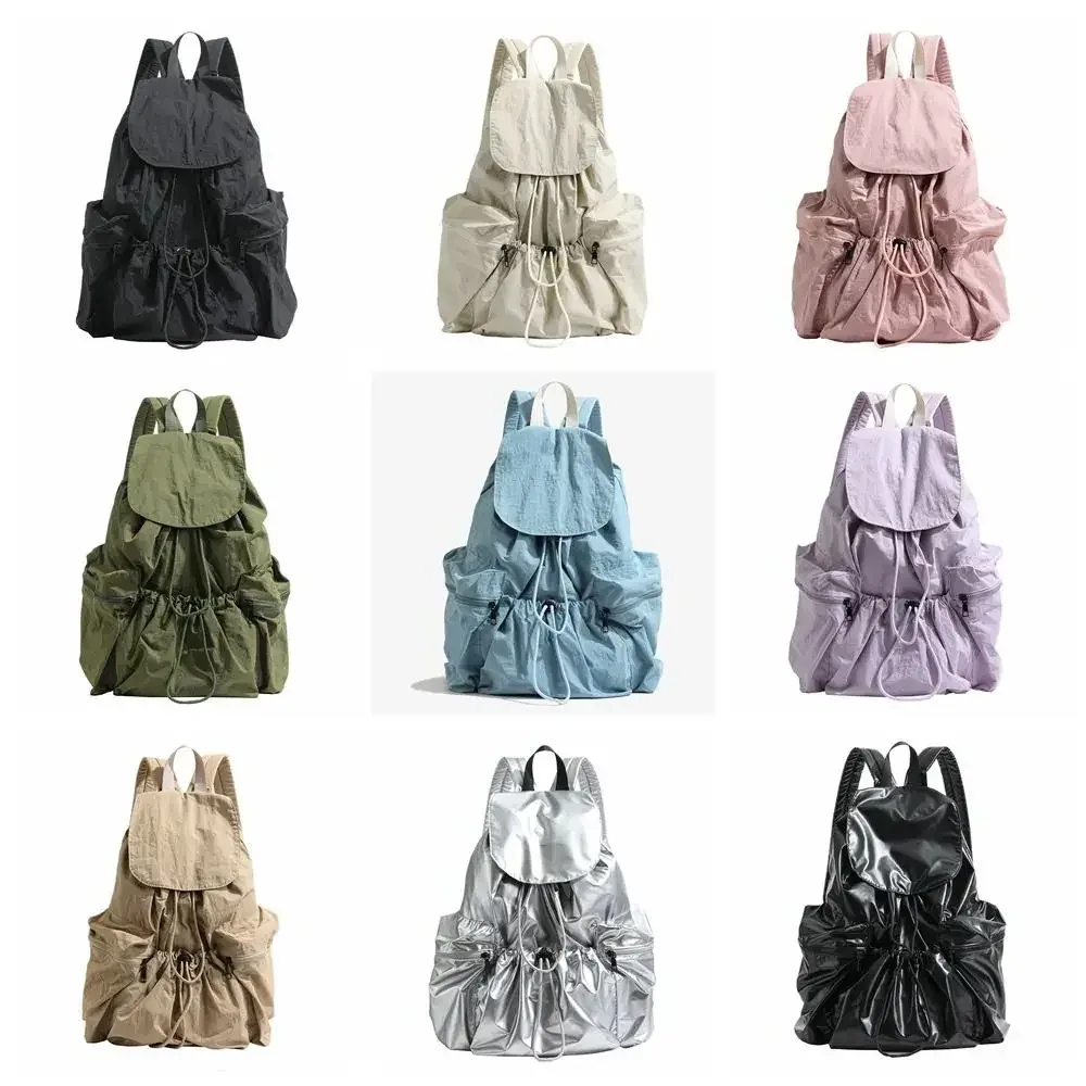 sac à dos wstring de proximité de style coréen, sac en nylon souple léger, sac fourre-tout solide pour documents, sac initié, employé de bureau, possède un design de niche, mignon