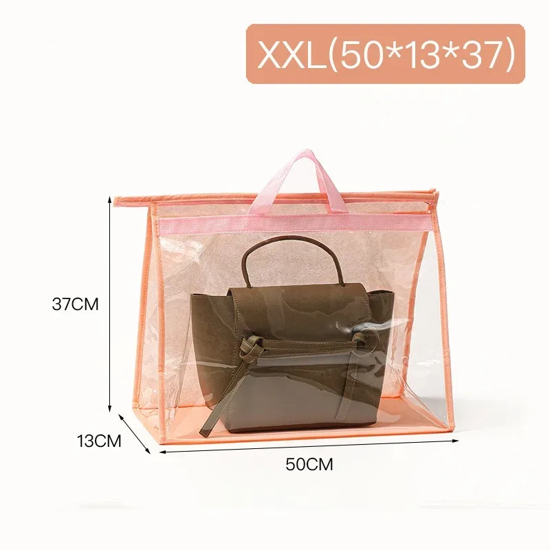 sac sac à poussière garde-robe sac suspendu sac de rangement pvc transparent sac en cuir étanche protection stockage sac suspendu