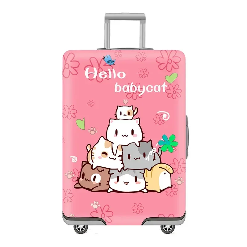 juste de bagage élastique pour enfants, housse de bagage de voyage, housse de bagage de dessin animé, accessoires de voyage