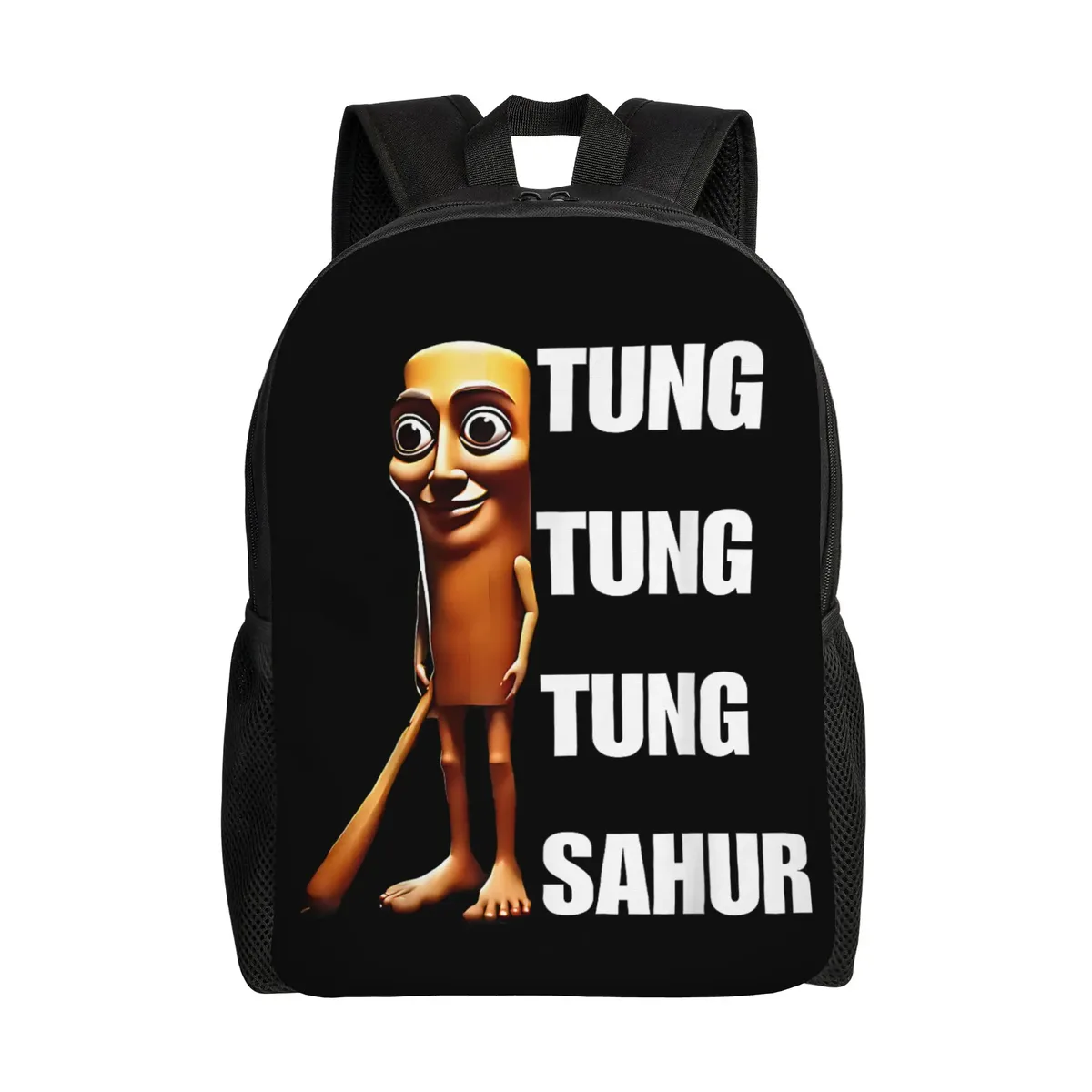 sac à dos tendance et durable pour étudiants et professionnels, motif meme 'strawberry elephant italian brainrot', amusant, pour hommes et femmes, sac à bandoulière pour ordinateur portable