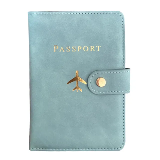 étui pour passeport vintage en cuir, porte-passeport pour femmes et hommes, organisateur de carte de crédit bancaire, mallette de rangement/accessoires de voyage