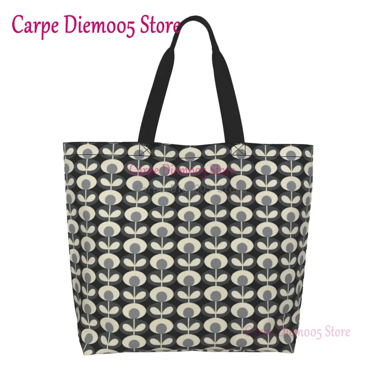 orla kiely sac fourre-tout grande capacité pour femme, sac d'épicerie pour femme, initié