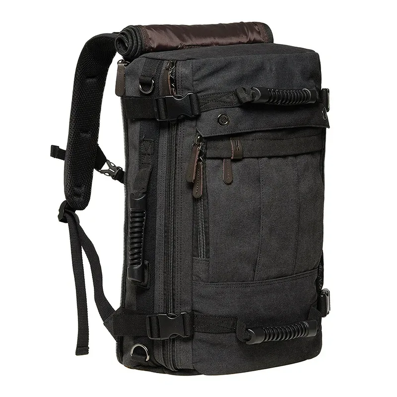 sac à dos de voyage multifonctionnel pour hommes, sac à dos en toile pour étudiants, sac à dos scolaire, 3 couleurs, e27