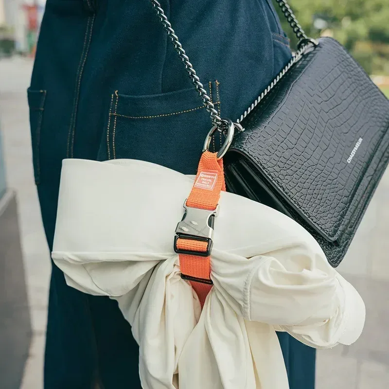 sangles à bagages pratiques, compartiment, crochet externe, sac de randonnée en plein air, boucle suspendue, boîtier de chariot de voyage, sangle de corde de connexion