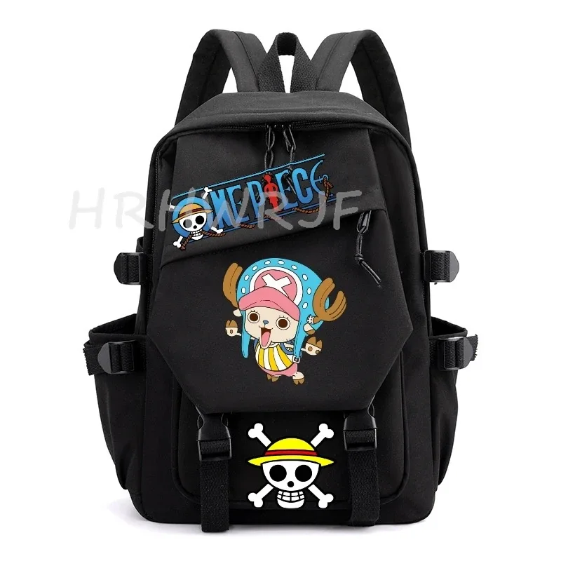 sac à dos one piece anime monkey d luffy, sacs d'école pour filles, sac à dos pour ordinateur portable, pour l'école primaire, usage quotidien