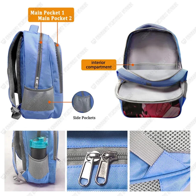 grand sac d'école animal horse pour enfants, cartable poney cool pour adolescents, sac à dos de voyage pour garçons et filles, mode pour enfants