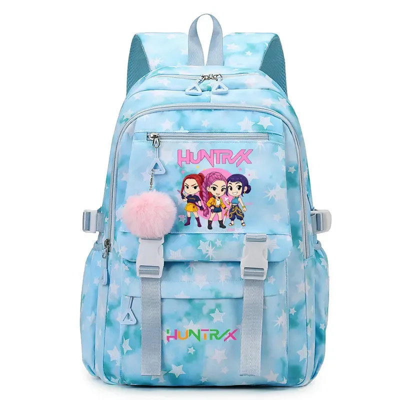 sac à dos kpop demon hunters pour étudiantes, lycéennes, collégiennes, polyvalent, adapté au quotidien et aux activités de plein air