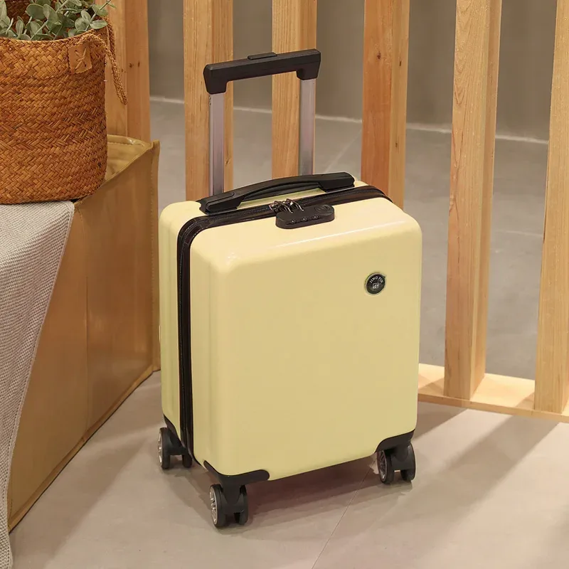 valise d'embarquement pour jeune homme et femme, petite boîte légère, multi-taille, nouvelle version à la mode, 14/16 pouces