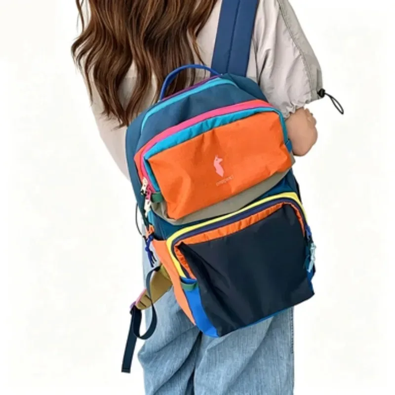 sac à dos alpaca multicolore, unisexe, léger, décontracté, sportif, pour affaires, randonnée, voyage, trajets quotidiens, montagne