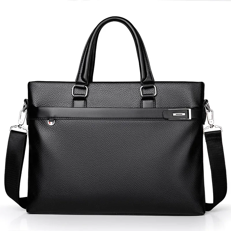 sac à main pour hommes, design horizontal décontracté d'affaires, sac pour hommes, document officiel, sac croisé diagonale à une épaule, sac d'ordinateur