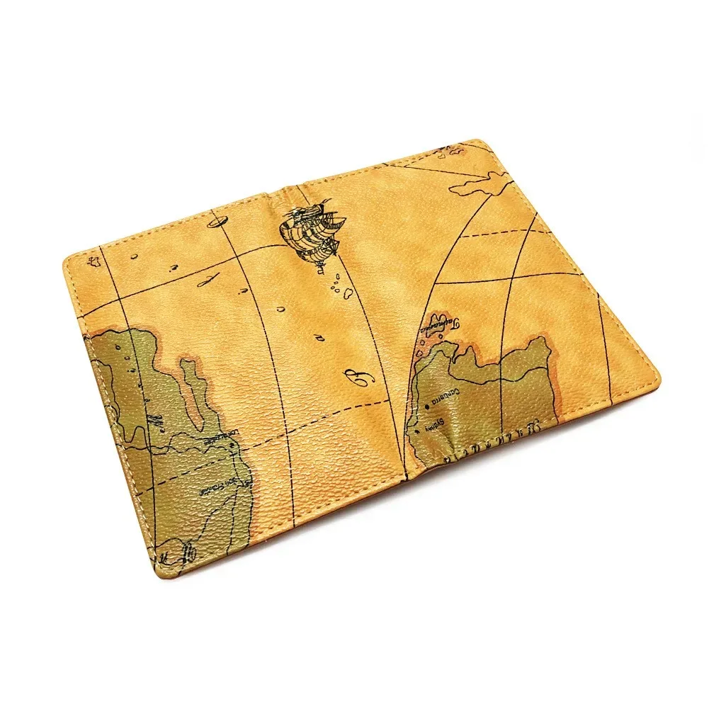 porte-passeport de voyage, étui en cuir pu pour passeport, housse de passeport, portefeuille de voyage pour femmes et hommes