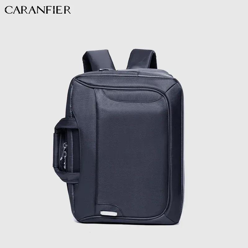 caranfier hommes porte-documents affaires sac de messager en nylon grande capacité multi-fonction 14 pouces ordinateur portable sacs à main à bandoulière