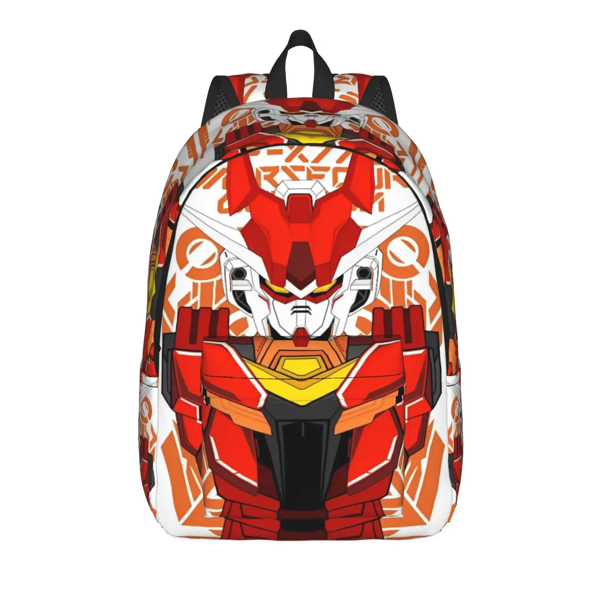 sac à dos gundam, sac à dos streetwear avec robot de dessin animé, sacs d'école unisexes, grands sacs de voyage, sac à dos design