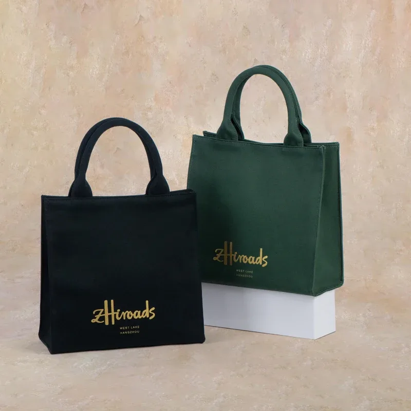 sacs fourre-tout en coton de marque de luxe pour femmes, sacs à main de voyage en tissu épais pour dames, sacs de shopping de marque