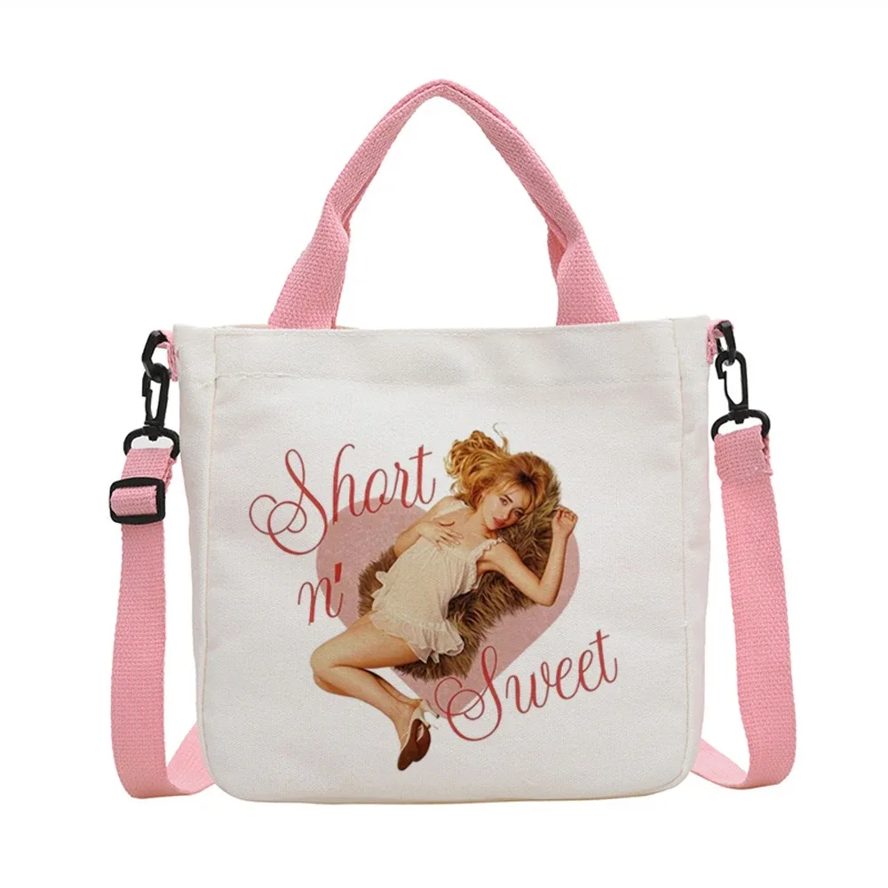 sac fourre-tout sabrina carpenter, sac à bandoulière, sac de shopping y2k, sac cabas, sac fourre-tout pour femme