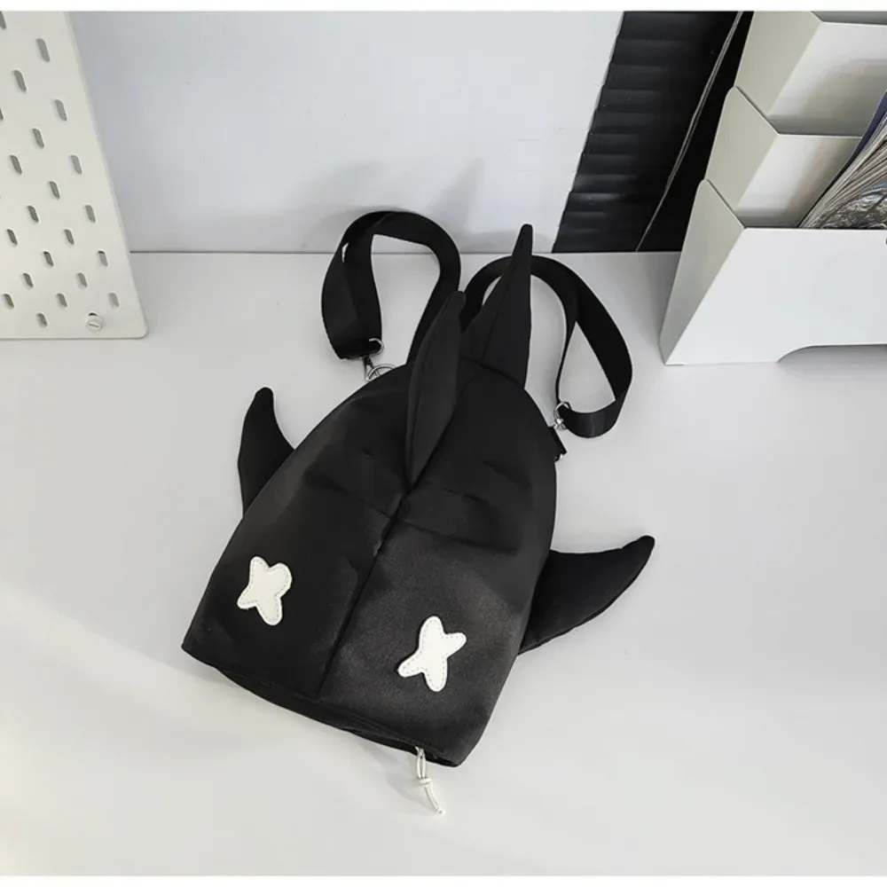 sac à dos shark à sangle réglable, design unique, nouveau design, grande capacité, modèle unisexe, style polyvalent