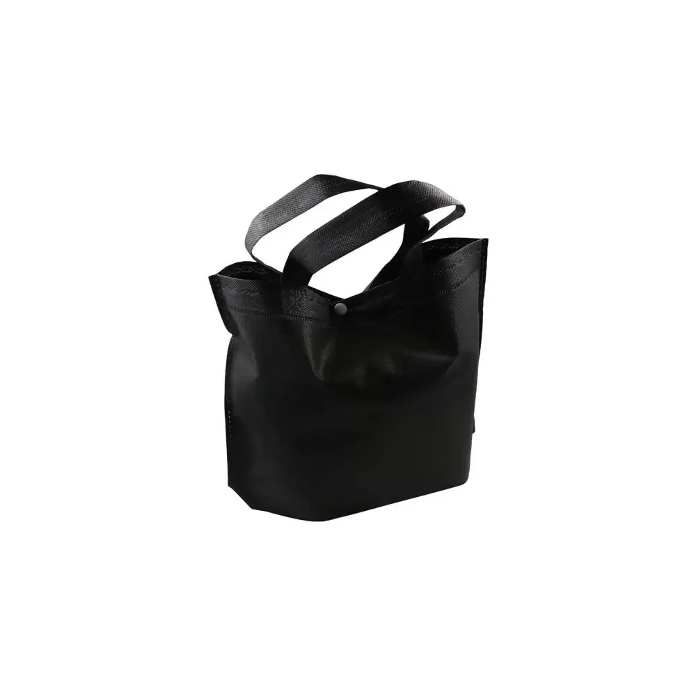 Sac fourre-tout en toile écologique réutilisable et portable pour femmes, sac de shopping en tissu non tissé, sac de rangement pour épicerie