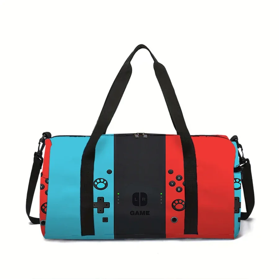 grand sac de voyage pour console de jeux, fourre-tout multifonctionnel, sacs à main imperméables, sacs de sport pour garçons/filles, sac de fitness pour enfants