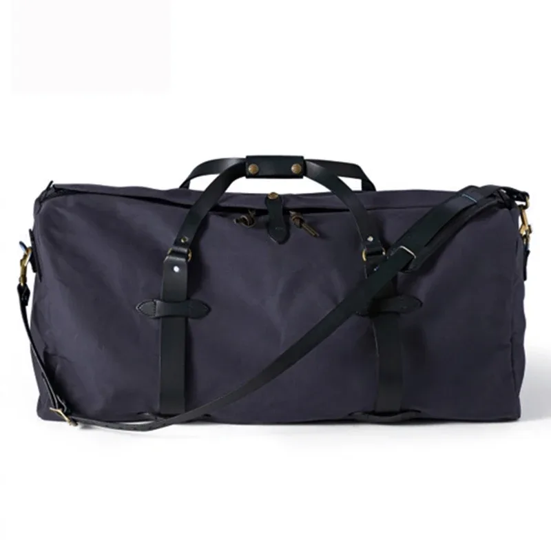 tailleur brando american vintage 70222 sac de voyage en toile cirée à l'huile lourde grande capacité 58*33*28 cm sac à bandoulière portable