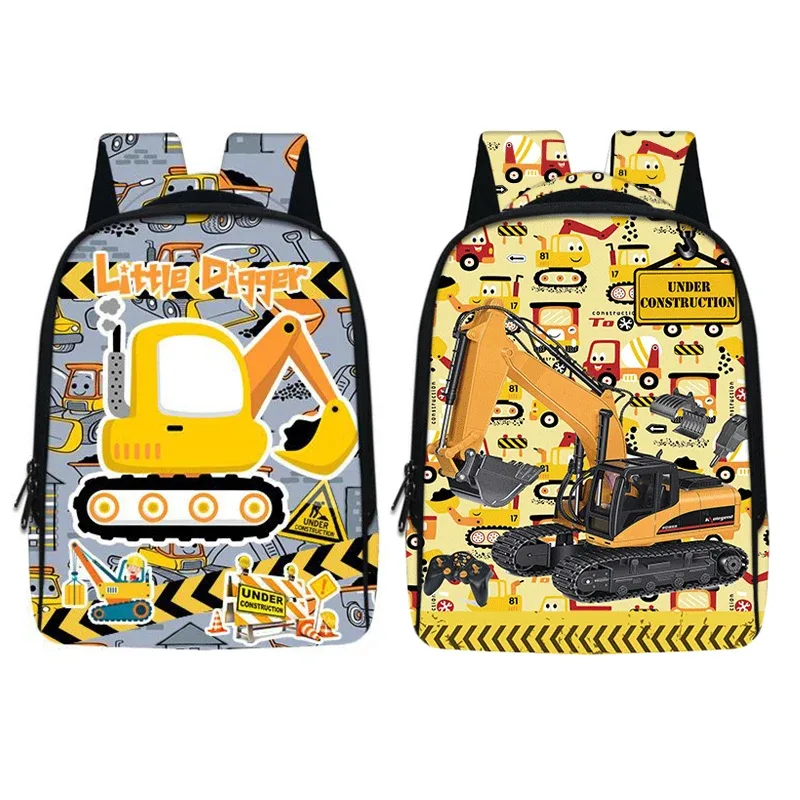 Sac à dos graphique pelle mignon pour enfants de 2 à 4 ans, sac à dos de maternelle, sacs d'école pour enfants, sacs à couches pour bébés et tout-petits