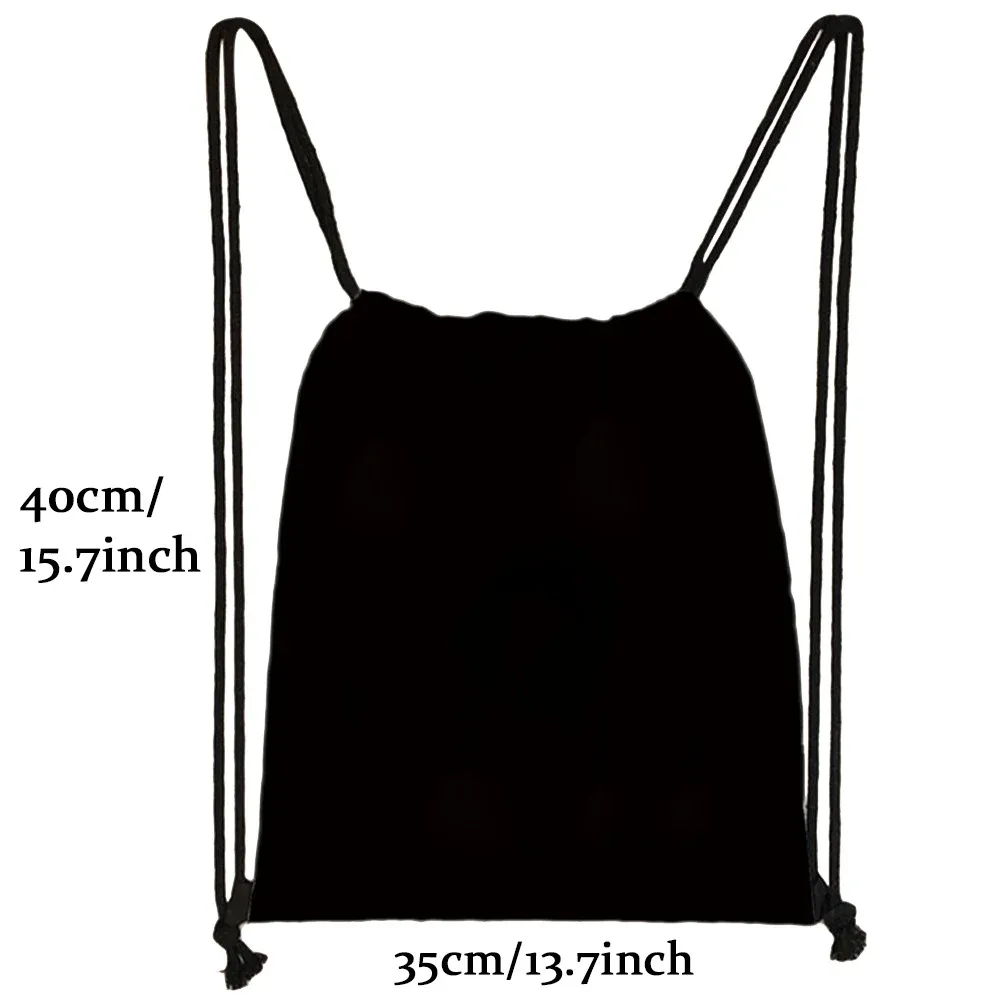 26 initiales impression sac à cordon sac à dos hommes et femmes plage sport voyage sac à dos enfant cadeau fournitures sac portable divers sac