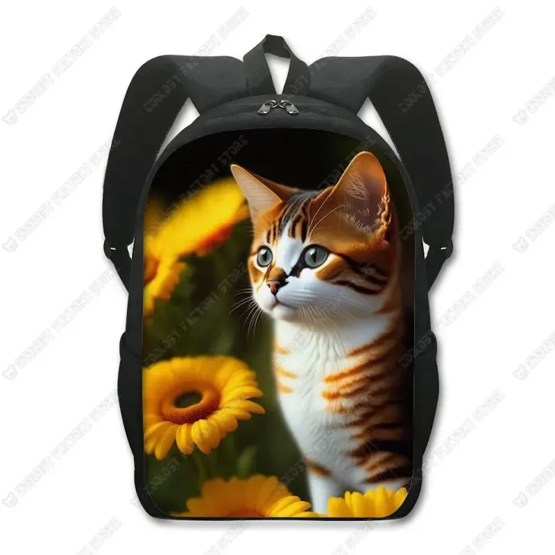 sac à dos chat mignon chat persan/siamese, sacs d'école pour enfants pour adolescents, chat britannique écossais, sacs à dos pour ordinateur portable, sac de livre chaton