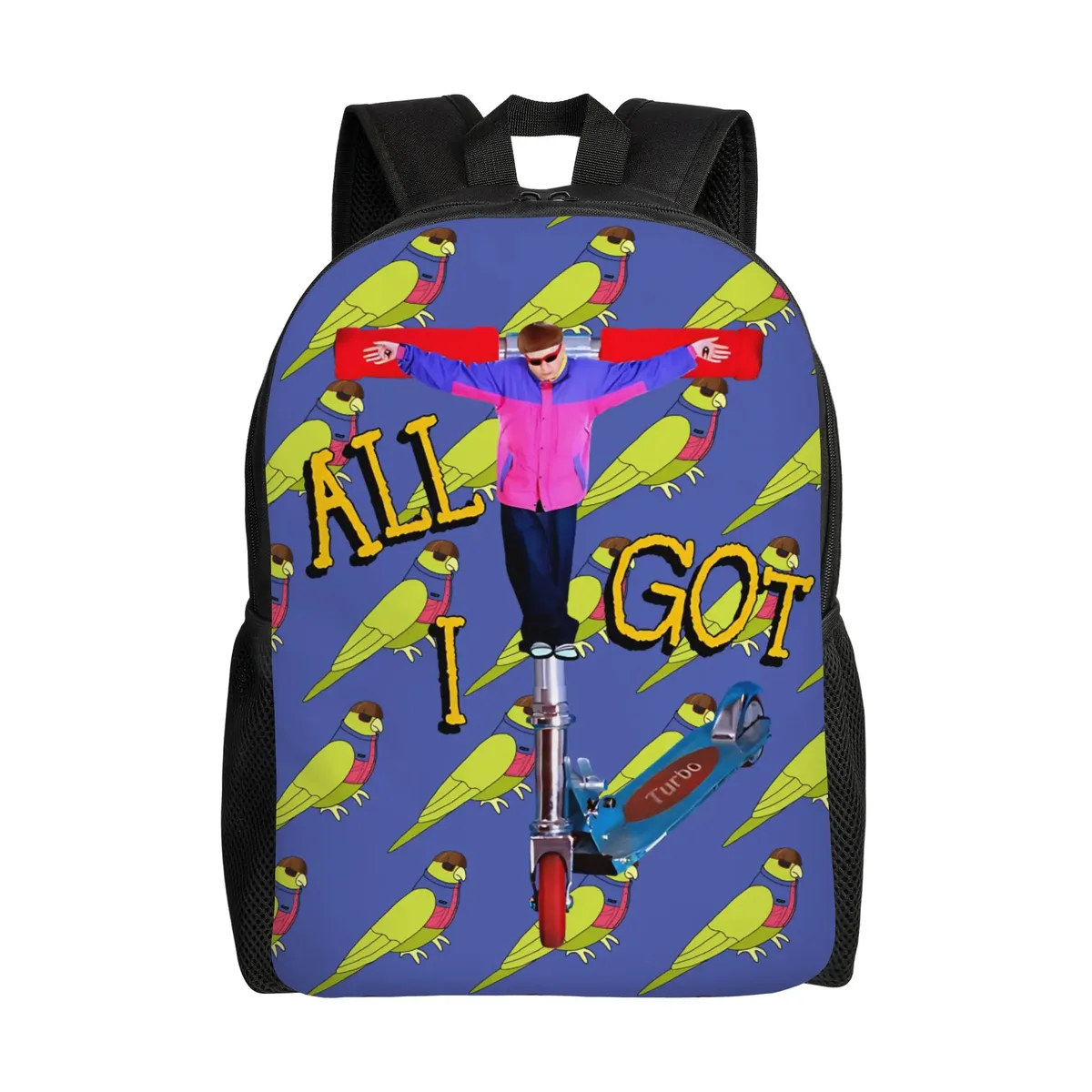 sac à dos de mode oliver tree léger pour lycée et affaires, motif « ugly is beautiful », sac à dos de jour pour hommes et femmes, sac à bandoulière pour l'université