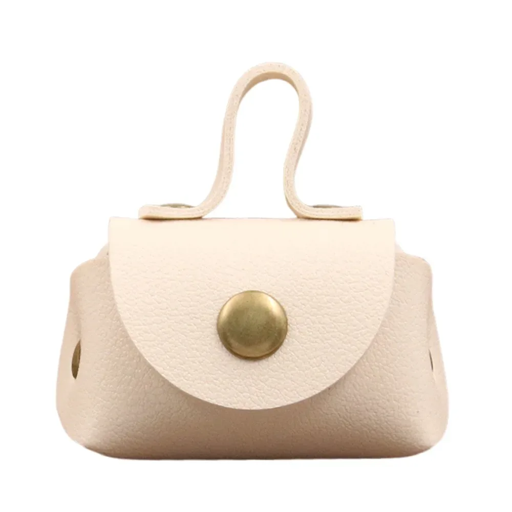 porte-monnaie en cuir pu, multifonction, mini sac de rangement, décoratif, créatif, pendentif, accessoire
