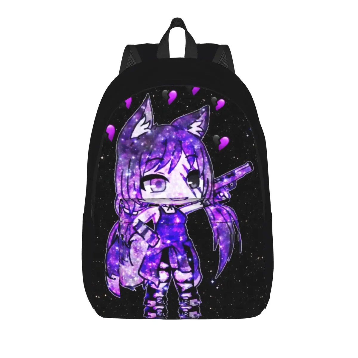 sac à dos gacha life pour jeunes, sac à dos tendance, sacs à dos respirants pour adolescents, sacs à dos pour le lycée, sac à dos personnalisé