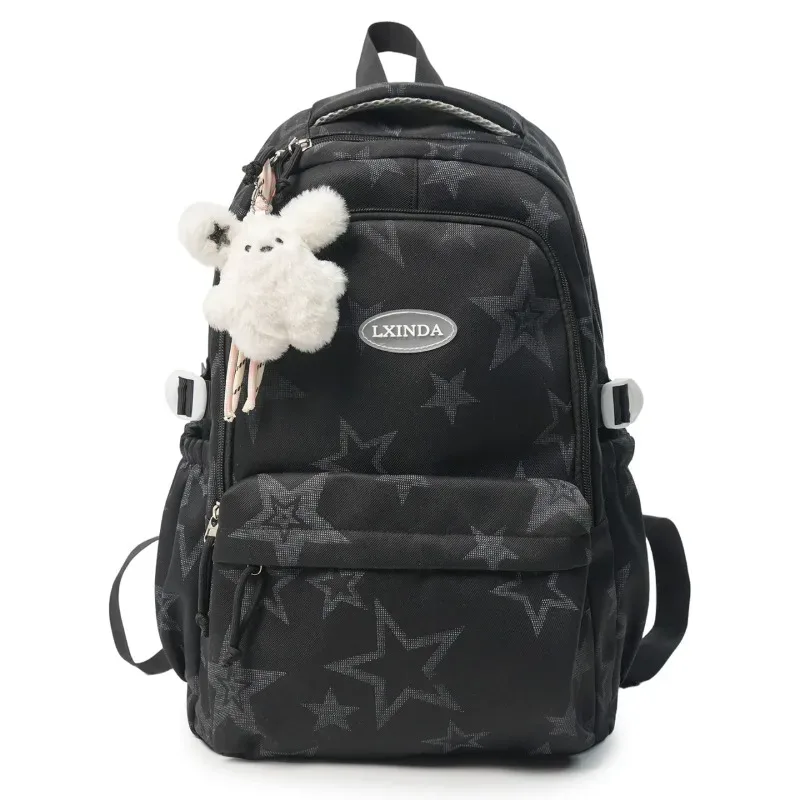 sac à dos scolaire grande capacité pour filles, tendance et esthétique, pour l'université, sac à dos pour ordinateur portable, mochilas escolares