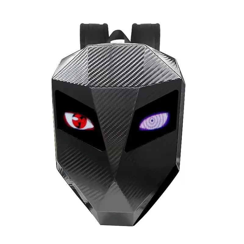sac à dos de cyclisme led knight avec compartiment pour casque de moto, sacs pour motos, sacs étanches pour ordinateurs portables, saco moto, sac d'école