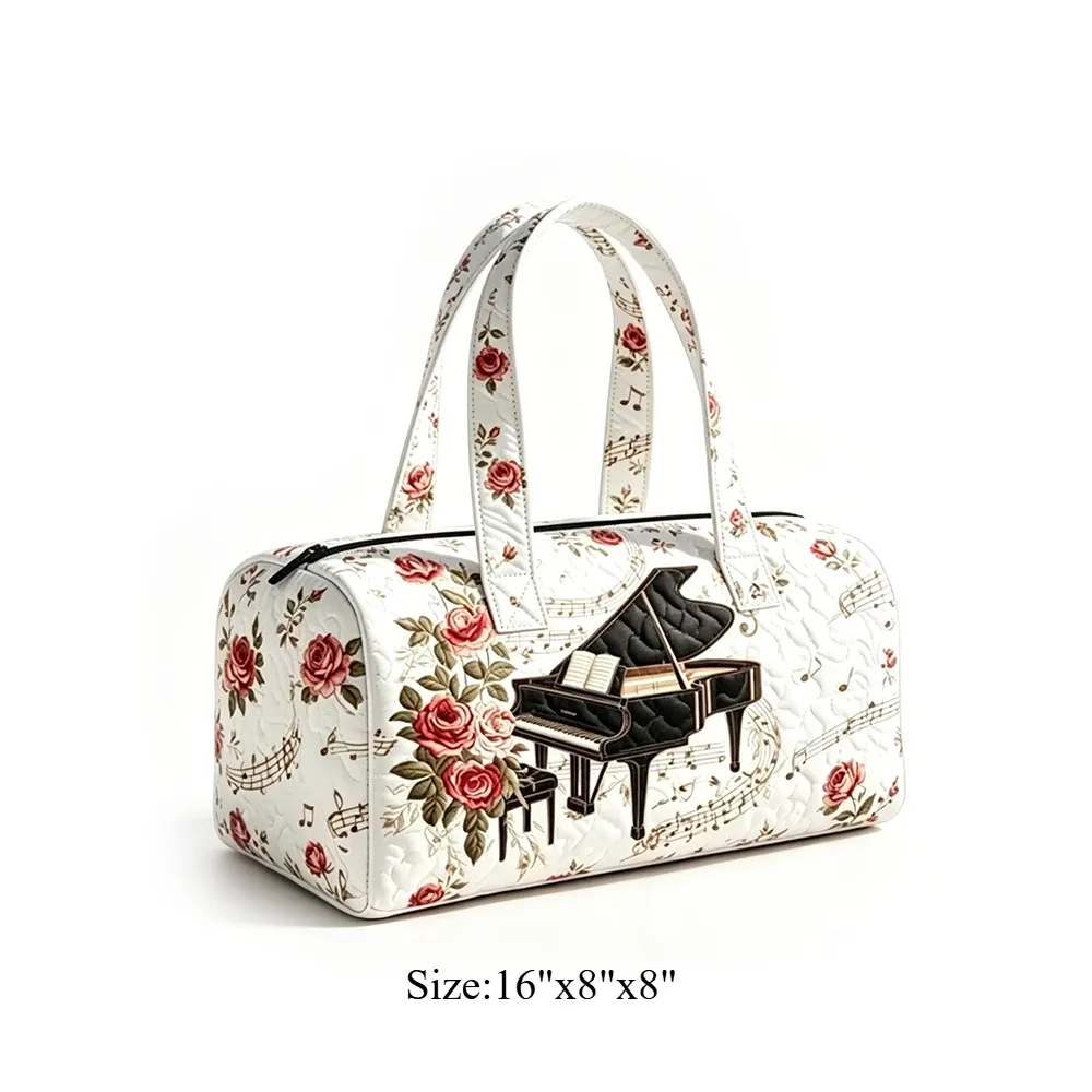 sac de voyage matelassé rose flamant rose, sac de voyage pour vacances d'été tropicales, bagage à main, sac de plage, de sport, avec un animal mignon