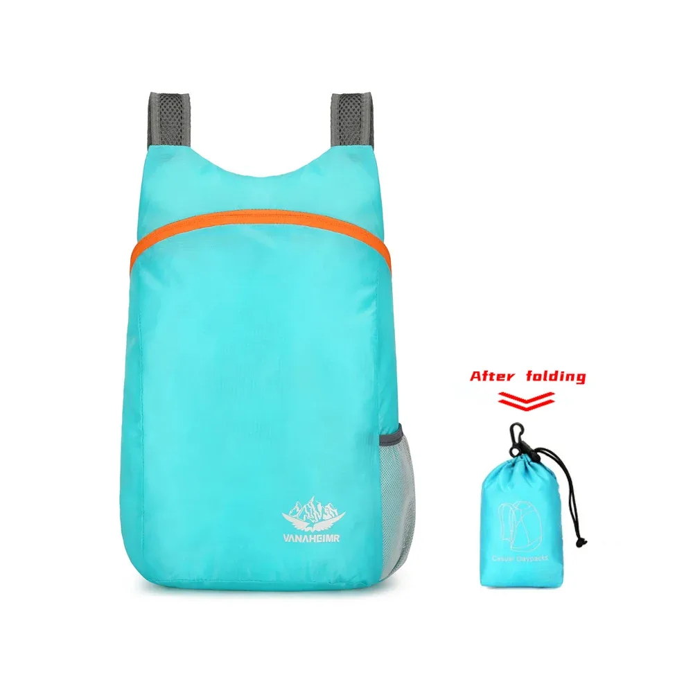 sac à dos pliable ultra-portable, léger et décontracté, sac de voyage de sport, facile à plier, magasin